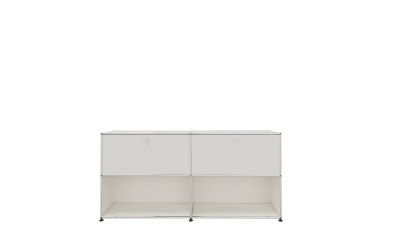 USM Haller Sideboard 2 Flaps / 2 Open Pure white - FAST DELIVERY